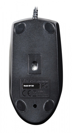 Мышь A4Tech OP-720 черный оптическая 1000dpi PS/2 3but (OP-720 PS2 (BLACK)) (id 39554)