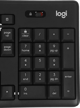 Клавиатура + мышь Logitech MK370 клав:черный мышь:черный/черный USB беспроводная BT Multimedia (920-012082) (id 37338)