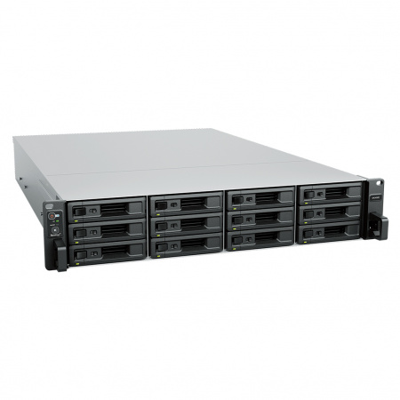 Synology SA3400D Сетевое хранилище 12x2.5"/3.5" SAS, Intel Xeon D-1541/8x2.1GHz, 8GB DDR4, 2x1 Гбит/с, 1x10 Гбит/с (id 32125)