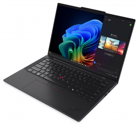 Ноутбук Lenovo ThinkPad T14s G6/ Intel Core Ultra 7 258V/32Gb LPDDR/ 1TB/ 14"(1920x1200) IPS 500nits AG 100% NTSC 60Hz/ Intel Arc Graphics/ LAN/ WiFi/ BT/ TPM/ Thunderbolt/ FPR/ RGBCam+IR/ BKLTKB/ 58Wh/ Win11Pro/ Black /1Y(21QX000LUS) (id 40799)