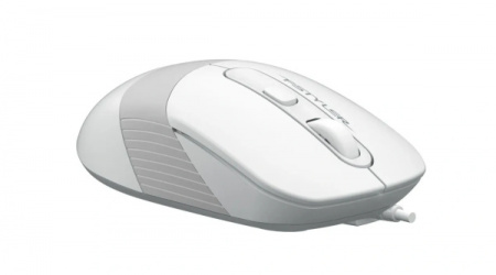 Мышь A4Tech Fstyler FM10S белый/серый оптическая 1600dpi silent USB 3but (FM10S USB WHITE) (id 39442)