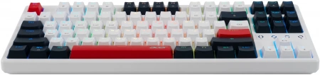 Клавиатура Acer OKR302 механическая белый USB беспроводная BT/Radio for gamer для ноутбука LED (ZL.KBDEE.016) (id 32062)