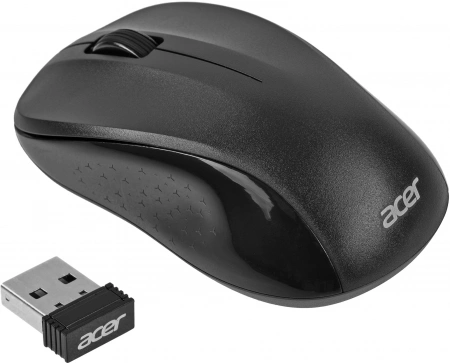 Мышь Acer OMR302 черный оптическая (1200dpi) беспроводная USB (3but) (id 27297)