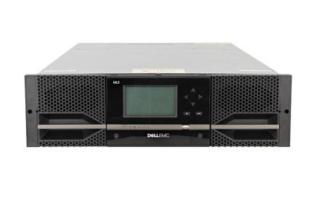 Dell EMC ML3 Tape Library, Cleaning Tape Cartridge for LTO with Barcode Labels, Single PS, Rails (id 33037)