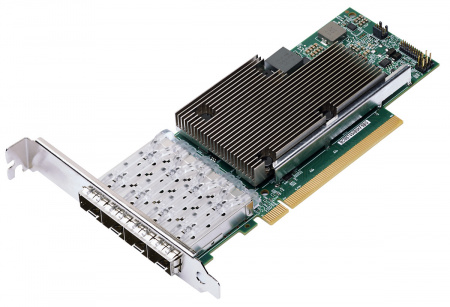 Сетевая карта Lenovo ThinkSystem Broadcom 57454 10/25GbE SFP28 4-port PCIe Ethernet Adapter V2 (4XC7A08316) (id 24455)