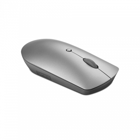 Мышь Lenovo 600 Bluetooth Silent светло-серый оптическая 2400dpi беспров. (GY50X88832) (id 39218)