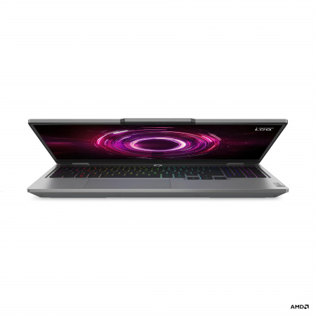 Ноутбук Lenovo LOQ 15AHP10/AMD Ryzen 7 250/16Gb/ 512GB/ 15.6"(1920x1080) IPS 300nits  AG 100%SRGB,144Hz/ 8Gb NVIDIA GeForce RTX5060/ LAN/ WiFi/ BT/ TPM/ FHDCam/ BKLTKB/ 60Wh/ Win11Home/ LunaGrey/1Y(83JG007PUS) (id 55490)