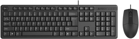 Клавиатура + мышь A4Tech KR-3330 клав:черный мышь:черный USB (id 39200)