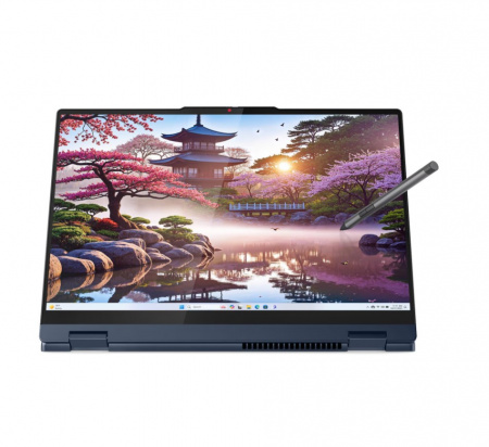 Ноутбук Lenovo IdeaPad 5 2-in-1 16AKP10 AMD Ryzen AI 7 350 / 16GB LPDDR5x / 1TB SSD / 16" (1920x1200) IPS Touch, 300nits Glossy, Glass / Pen / AMD Radeon Graphics / Card Reader / WiFi / BT / CAM / 57Whr / BacklitKB / Win 11 Home / Blue / 1Y (id 56457)