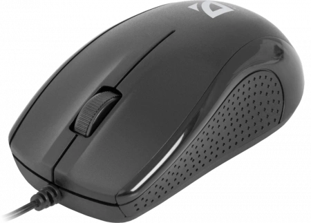 Проводная оптическая мышь Defender 52160 Optimum MB-160 черный,3 кнопки,1000 dpi (id 48703)