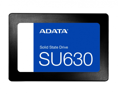 Твердотельный накопитель SSD ADATA SU630SS ASU630SS-240GQ-R 240GB 2.5" Client  SATA 6Gb/s, 520/450, IOPS 30/65K, MTBF 1.5M  3D QLC, 50TBW, RTL (469175) (id 50076)