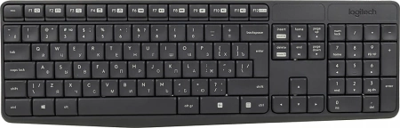Беспроводная клавиатура + мышь MK235 RUS BLACK 920-007949 LOGITECH (id 36892)