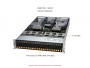 Серверная платформа Supermicro 2U AS-2126HS-TN 2*LGA6096 up to 500W / 24*DDR5 RDIMM / 16*2.5 SATA/NVME / 6*FHFL Gen5 x16 / 2*M.2 2280-110 NVME / IPMI 2.0 / OCP 3.0 Gen5 x16 / 2*USB 3.0 / VGA / 2*1600W (id 55634)