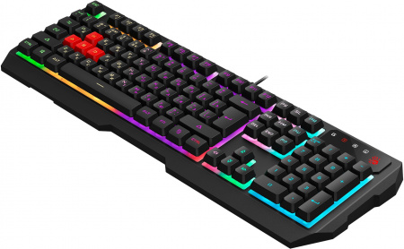 Клавиатура + мышь A4Tech Bloody B1700 клав:черный мышь:черный USB LED (B1700 (B140N + ES7 + BP-50M)) (id 39172)