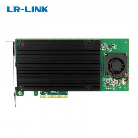 LR-Link PCIe x8 4-port M.2 2242/2260/2280/22110 NVMe RAID 0/1/JBOD Adapter FH (LRNV9541-4IR) (id 39282)