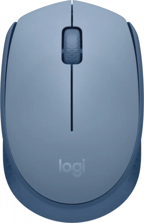 Мышь Logitech M171 голубой/серый оптическая 1000dpi беспров. USB для ноутбука 3but (910-006866) (id 32127)