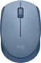 Мышь Logitech M171 голубой/серый оптическая 1000dpi беспров. USB для ноутбука 3but (910-006866) (id 32127)