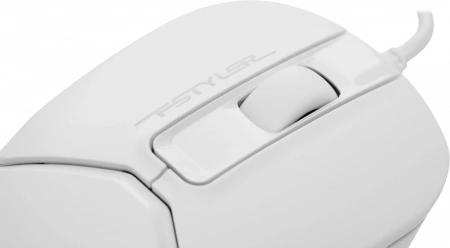 Мышь A4Tech Fstyler FM12S белый оптическая 1200dpi silent USB 3but (FM12S WHITE) (id 40069)