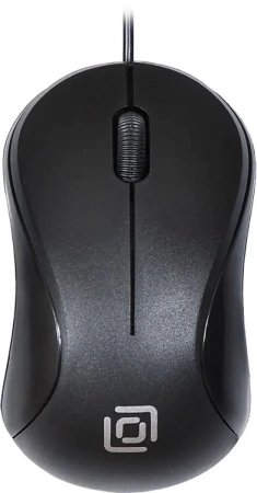 Мышь Оклик 115S черный оптическая 1200dpi USB для ноутбука 3but (711636) (id 56239)