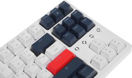 Клавиатура Acer OKW305 механическая белый USB for gamer LED (ZL.KBDCC.01W) (id 32063)