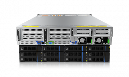 Серверная платформа Gooxi 4U SL401-D36RE-G4 2*LGA4677 up to 350W / 32*DDR5 RDIMM / 36*3.5 SAS/SATA + 4*2.5 SAS/SATA/NVME / 2*FHHL Gen4 x16 + 4*FHHL Gen4 x8 / 2*OCP 3.0 Gen5 x8 / IPMI 2.0 / VGA / 2*1300W (id 54782)