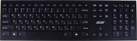 Клавиатура/ Клавиатура беспроводная Acer OKR010 Wireless 2.4G slim Multimedia black (id 30863)