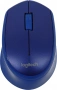 Мышь Logitech M330 Silent Plus синий оптическая 1000dpi silent беспров. USB 2but (910-004925) (id 29389)