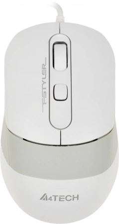 Мышь A4Tech Fstyler FM10 белый/серый оптическая 1600dpi USB 4but (FM10 WHITE) (id 39445)