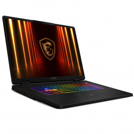 Ноутбук MSI Crosshair 18 HX AI A2XWGKG-022XRU Intel Core Ultra 9 275HX / 32GB DDR5 / SSD 1TB / 18" (2560x1600) IPS, 240Hz, 500nits / NVIDIA GeForce RTX 5070 8GB / 1x Thunderbolt 4 / LAN / WiFi / BT / CAM / 90Whr / 240W ext / NoOS / Black / 1Y (id 38668)