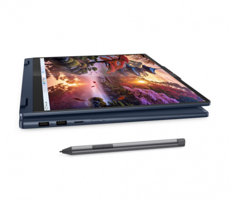 Ноутбук Lenovo IdeaPad 5 2-in-1 16AKP10 AMD Ryzen AI 7 350 / 16GB LPDDR5x / 1TB SSD / 16" (1920x1200) IPS Touch, 300nits Glossy, Glass / Pen / AMD Radeon Graphics / Card Reader / WiFi / BT / CAM / 57Whr / BacklitKB / Win 11 Home / Blue / 1Y (id 56457)