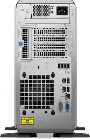 Сервер на базе Dell PowerEdge T360/ PowerEdge T360 Xeon 6 Performance 6325P (3.5GHz, 4C, 12M), 32Gb(2x16Gb) UDIMM, (1)*2Tb SATA 7.2k (up to 8x3.5"), PERC H355, Integrated DP 1Gb LOM, iDRAC Ent 16G, PSU (2)*700W, Bezel (id 61386)