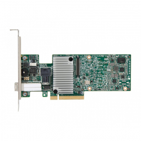 RAID-контроллер Broadcom LSI MegaRAID SAS 9380-4I4E SGL (LSI00439 / 05-25190-02) PCIe 3.0 x8 LP, SAS/SATA 12G, RAID 0,1,5,6,10,50,60, 8port(1*int SFF8643 + 1*ext SFF8644), Cache 1GB, 3108ROC, RTL {5} (id 48097)