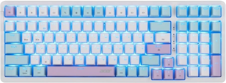 Клавиатура Acer OKW304 механическая белый USB for gamer LED (ZL.KBDCC.01V) (id 31737)