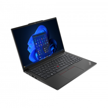 Ноутбук Lenovo ThinkPad E14 Gen 6/Core Ultra 5 125U/32Gb/ 512GB/ 14"(1920x1200) IPS 300nits AG 45% NTSC/ Intel Graphics/ LAN/ WiFi/ BT/ TPM/ FPR / Thunderbolt/ HDCam/ 47Wh/ NoOs/ Black /1Y(21M80024US_32G)(id 59639)