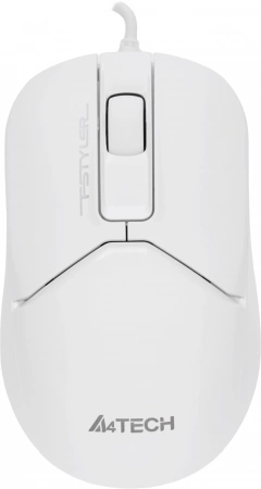 Мышь A4Tech Fstyler FM12S белый оптическая 1200dpi silent USB 3but (FM12S WHITE) (id 40069)