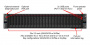 Lenovo ThinkSystem SR650 V3 8B HP2 ( 8x2.5"SFF, SAS\SATA, R1, 4*PCIex16 gen4, 4*PCIex8 gen4 ) no ( CPU, MEM, HDDs, PSU, OCP, BOSS) 940-16i 4GB PCI FH, XClarity XCC2 Platinum Upgrade, TPM, Toolless Stab-in Slide Rail Kit V3 (id 60987)