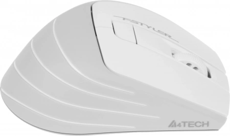 Мышь A4Tech Fstyler FG30S белый/серый оптическая 2000dpi silent беспров. USB 6but (FG30S WHITE) (id 39818)
