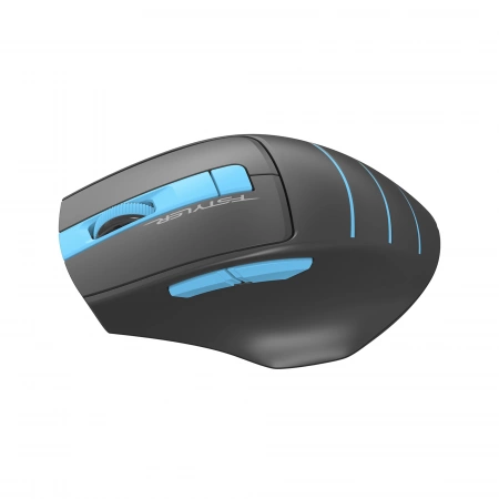 Мышь A4Tech Fstyler FG30 серый/синий оптическая 2000dpi беспров. USB 6but (FG30 BLUE) (id 39824)