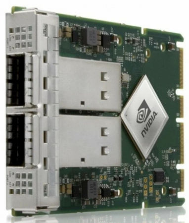 Сетевой адаптер/ NVIDIA MCX562A-ACAB ConnectX-5 EN Adapter Card for OCP3.0 with Host Management 25GbE Dual-Port SFP28 PCIe 3.0 x16 Thumbscrew (Pull Tab) Bracket (id 57727)