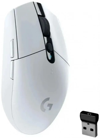 Мышь Logitech Мышь игровая Logitech G304 Lightspeed White (910-005295) (id 25854)