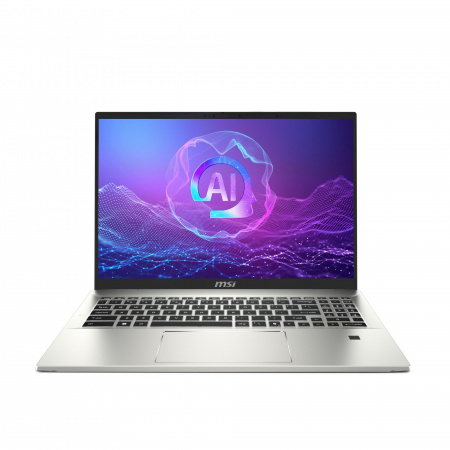 Ноутбук MSI Prestige A16 AI+ A3HMG-083RU AMD Ryzen AI 9 365 / 32GB LPDDR5x / 1TB SSD M.2 NVMe / AMD Radeon 880M Graphics / 16" OLED UHD+ (3840x2400) / Card Reader / WiFi / BT / Cam (FHD IR) / 100W ext / Windows 11 Home / Silver / 1Y (id 32243)