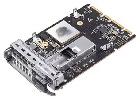 Сетевая карта/ ConnectX-7 OCP3.0 TSFF Adapter Card, 400GbE / NDR IB (default mod e), Single-port OSFP, Multi-Host and Socket Direct capable, PCIe 5.0 x16 , Crypto Disabled, Secure Boot Enabled, Thumbscrew (Pull Tab) TSFF Brack et (id 33813)