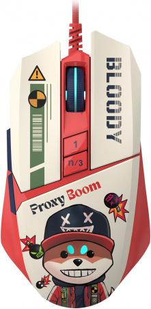 Мышь A4Tech Bloody W63 Max Proxy Boom рисунок оптическая 12000dpi USB (id 39795)
