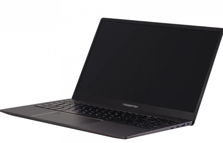 Ноутбук Гравитон Н15И-Т Intel Core i7-1165G7 / 16GB DDR4 / 512GB SSD / 15.6" (1920x1080), Anti-Glare, 300nits / Iris Xe Graphics / CR / WiFi / BT / CAM / BacklitKB / 53Whr / 65W ext / NoOS / Black / 1Y (id 54941)