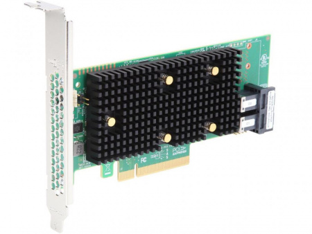 RAID-контроллер Broadcom MegaRAID 9440-8i SGL (05-50008-02 / 03-50008-02) PCIe 3.1 x8 LP, SAS/SATA/NVMe, RAID 0,1,5,10,50, 8port(2 * int SFF8643), 3408 IOC RTL {5} (id 26254)