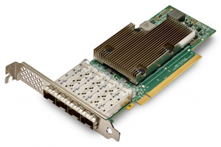 Сетевая карта Broadcom 57504 Quad Port 10/25GbE SFP28 Adapter, PCIe Full Height (id 32146)