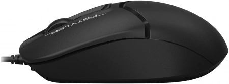 Мышь A4Tech Fstyler FM12S черный оптическая 1200dpi silent USB 3but (FM12S BLACK) (id 39450)
