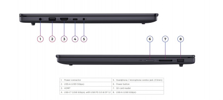 Ноутбук Lenovo IdeaPad Slim 3 16IRH10 Intel Core i5 13420H / 8GB DDR5 (8onb+8slot) / 512GB SSD M.2 NVMe / 16" WUXGA (1920x1200) IPS, 300nits, Anti-Glare / Intel UHD Graphics / Card Reader / WiFi / BT / CAM HD / 50Whr / 65W / NoOS / Grey / 1Y (id 56880)
