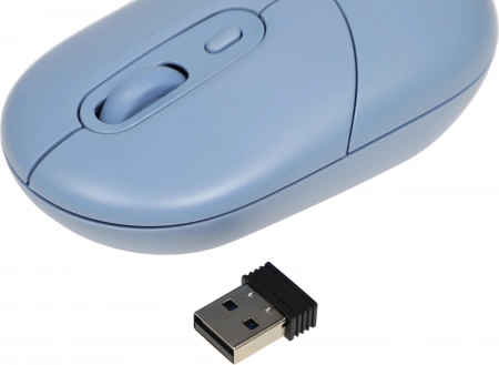 Мышь Acer OMR301 синий оптическая 1600dpi беспров. BT/Radio USB 4but (ZL.MCECC.01S) (id 32271)