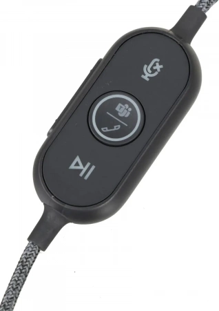 Гарнитура Logitech Headset Zone Wired Teams Graphite (981-000870) (id 2677)